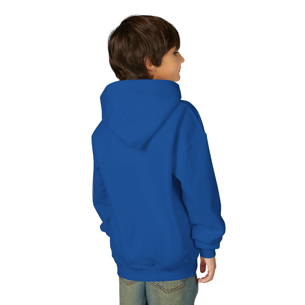 Youth Hoodie — "Next Level Athlete" Retro Neon Sports Sweatshirt