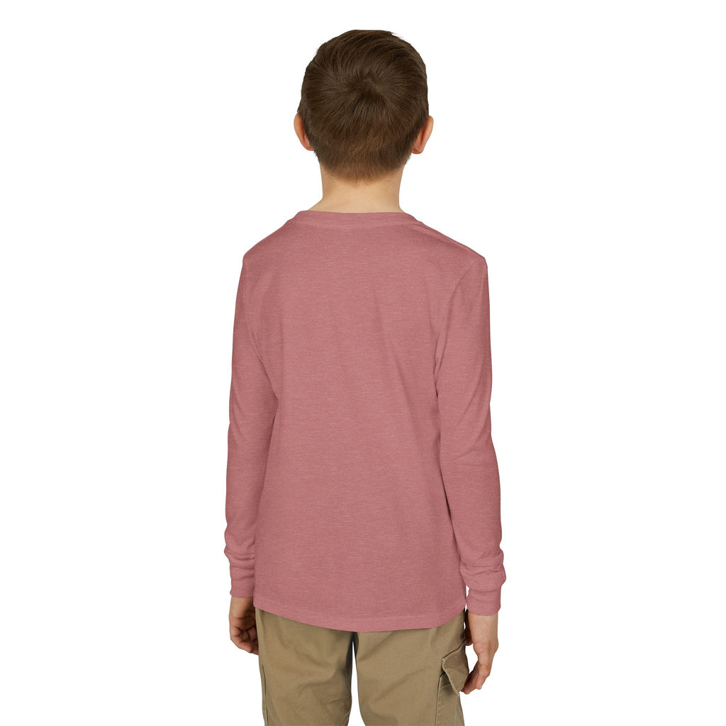 Stick Season Youth Long Sleeve Tee - Lacrosse Graphic "No Mercy"