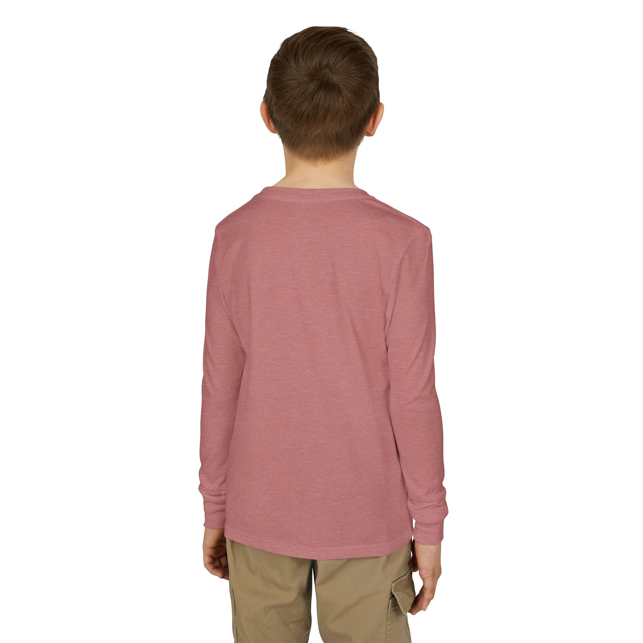 Stick Season Youth Long Sleeve Tee - Lacrosse Graphic "No Mercy"