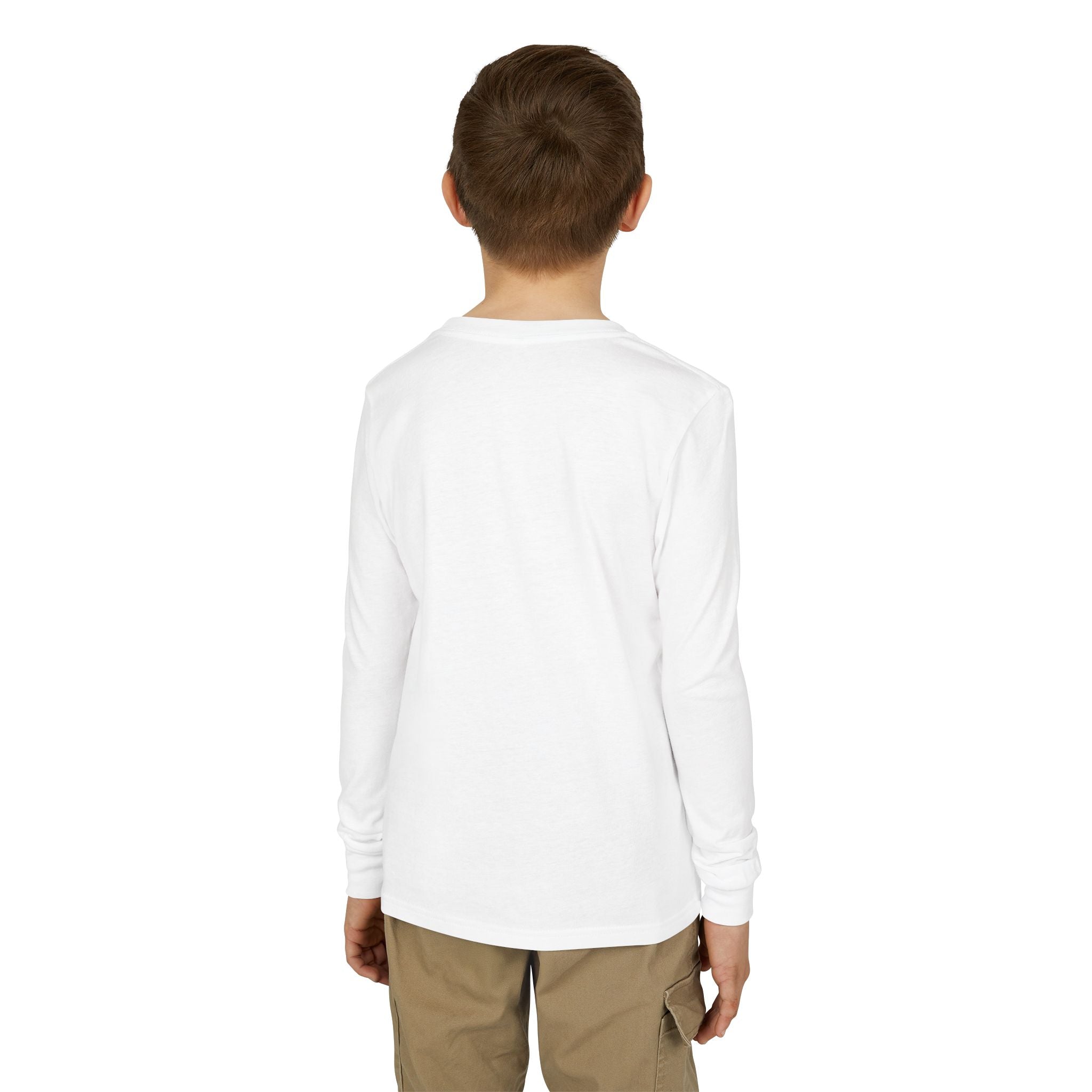 Stick Season Youth Long Sleeve Tee - Lacrosse Graphic "No Mercy"