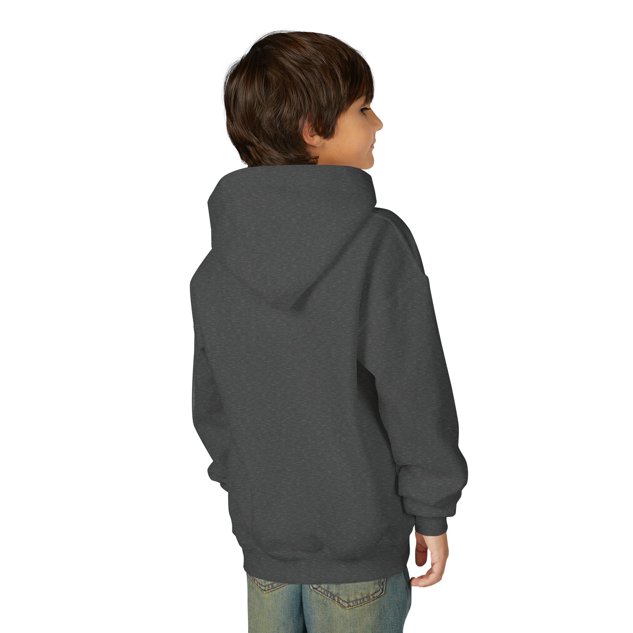 Youth Hoodie — "Next Level Athlete" Retro Neon Sports Sweatshirt
