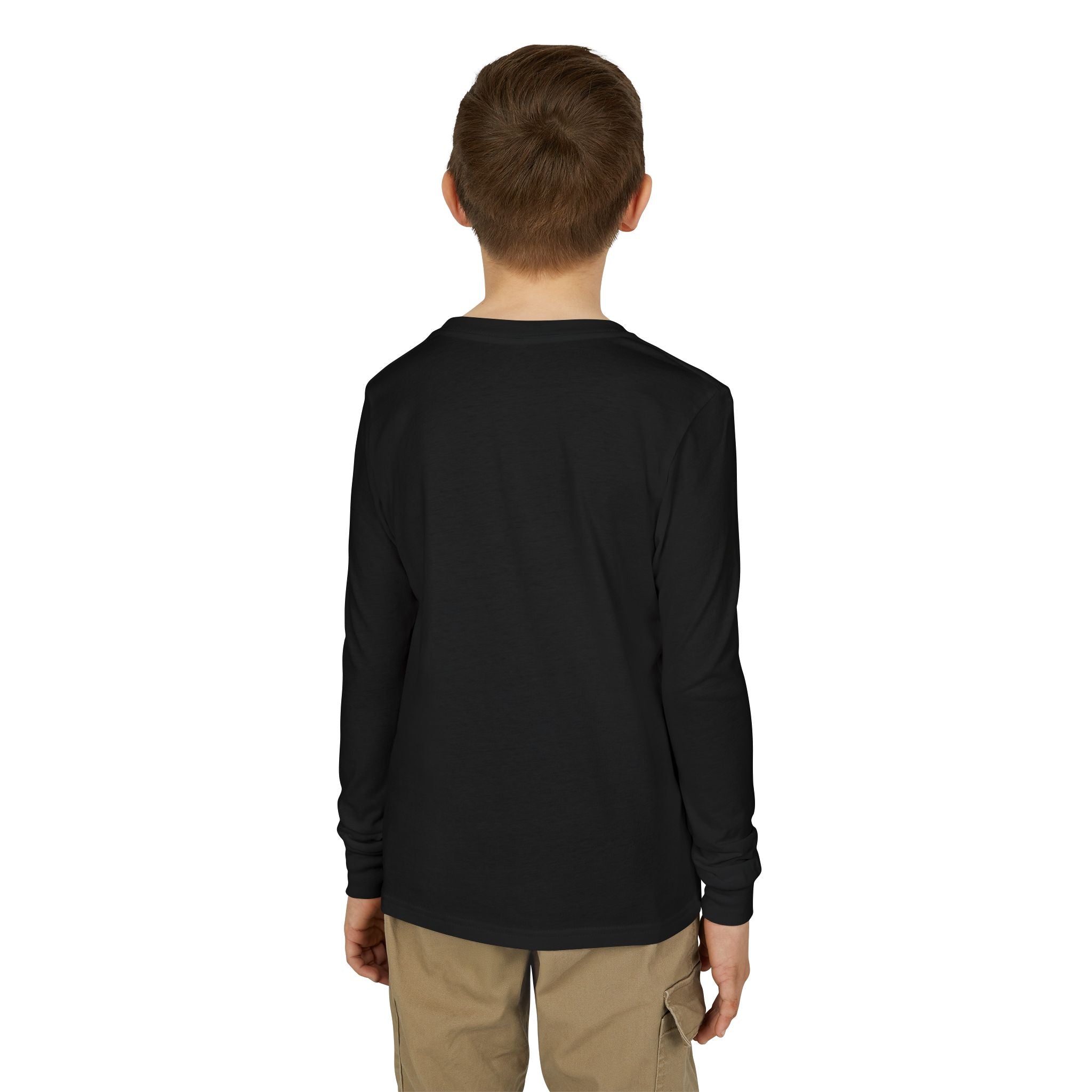 Stick Season Youth Long Sleeve Tee - Lacrosse Graphic "No Mercy"