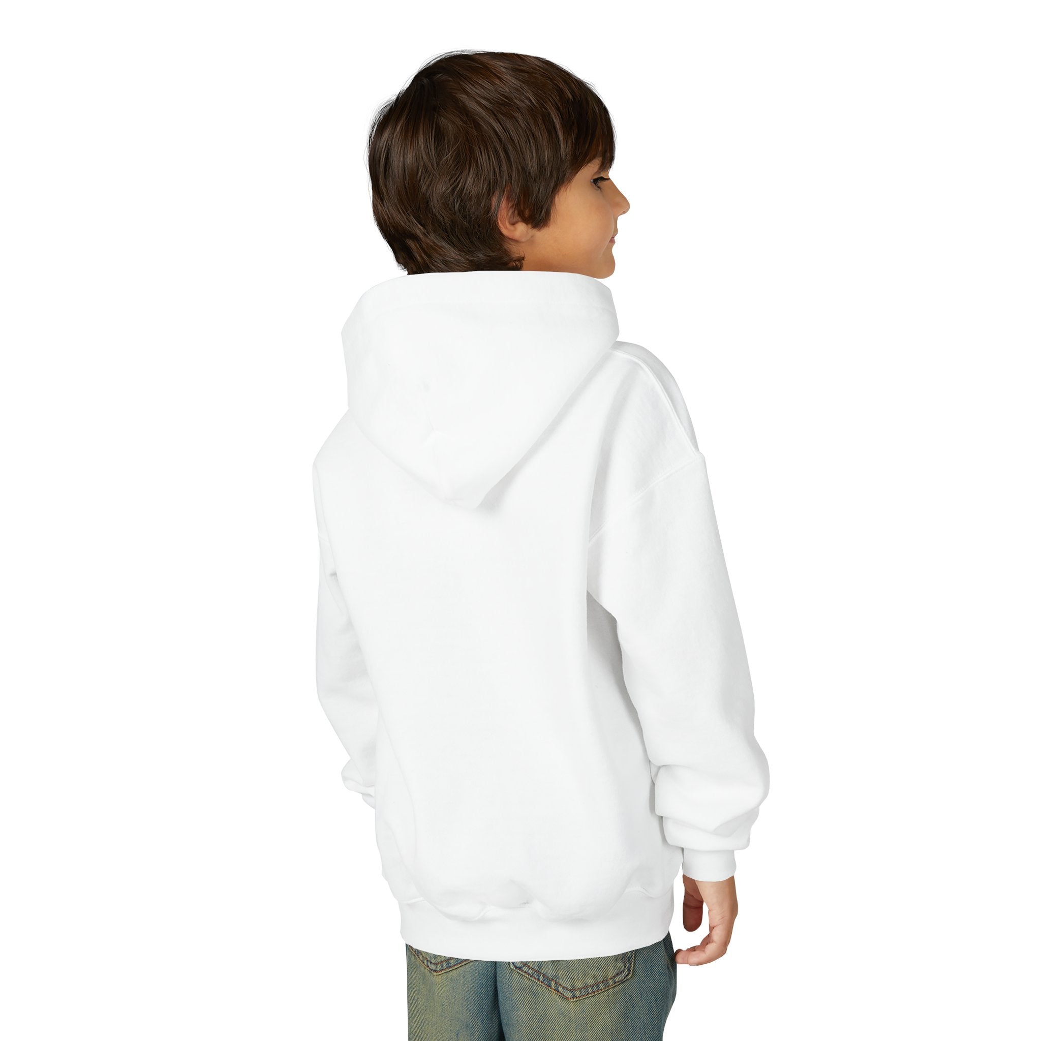 Youth Hoodie — "Next Level Athlete" Retro Neon Sports Sweatshirt