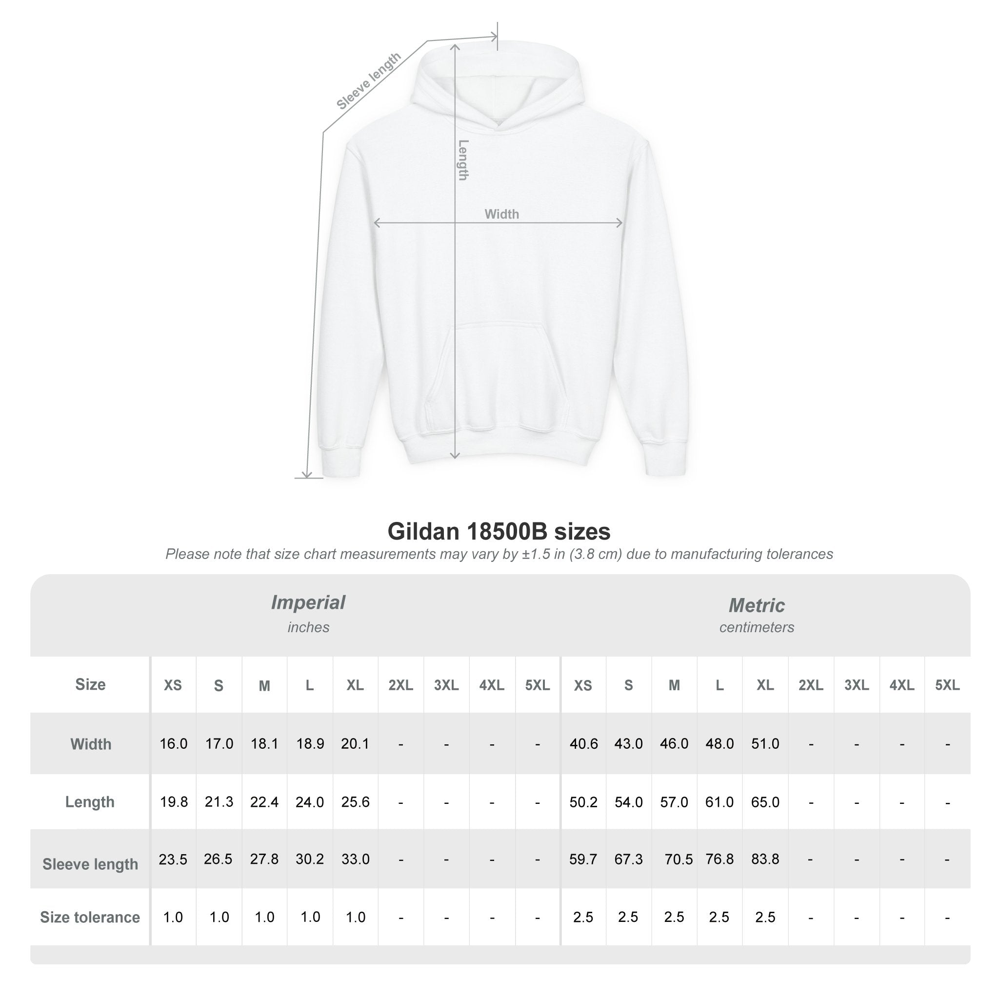 Youth Hoodie - "NEWBRO" Neon Football Graphic