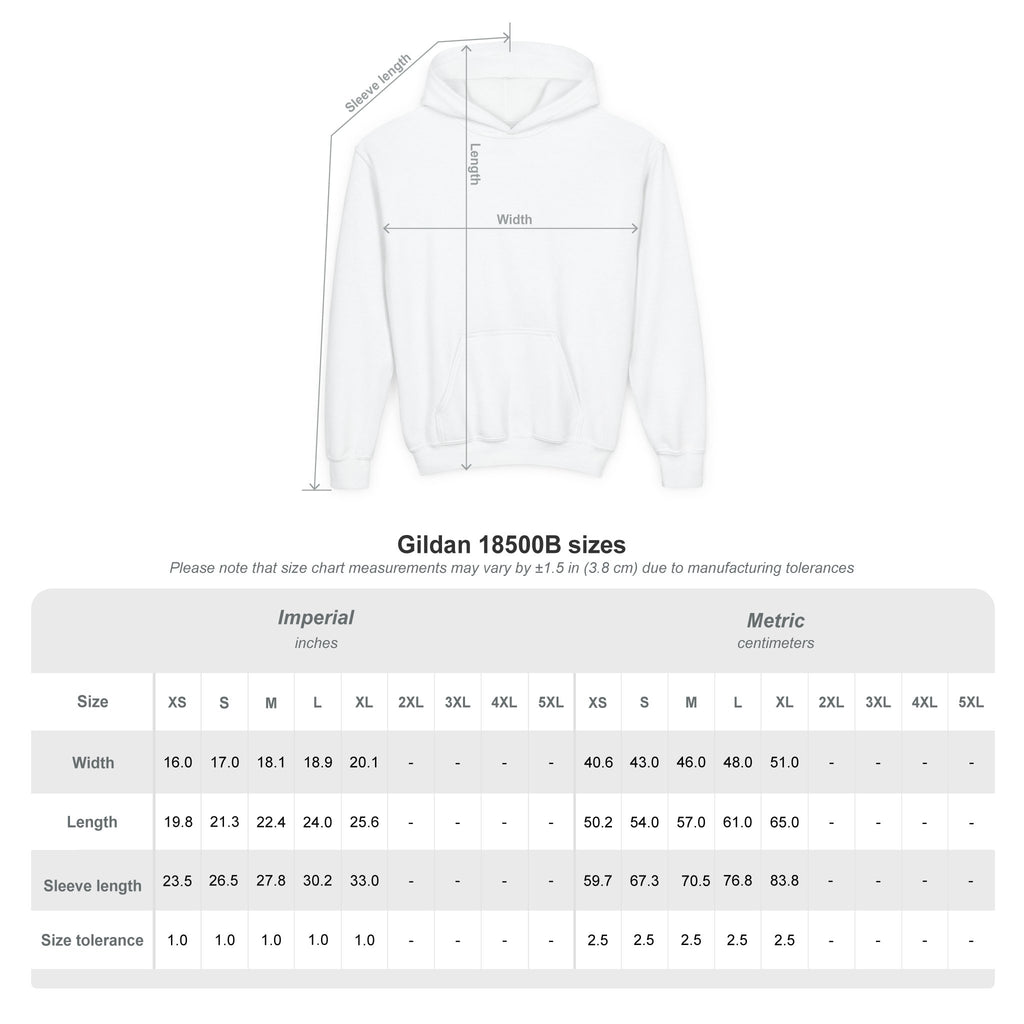 Youth Lacrosse 'Stick Season' Hoodie – Retro Crossed Sticks Design